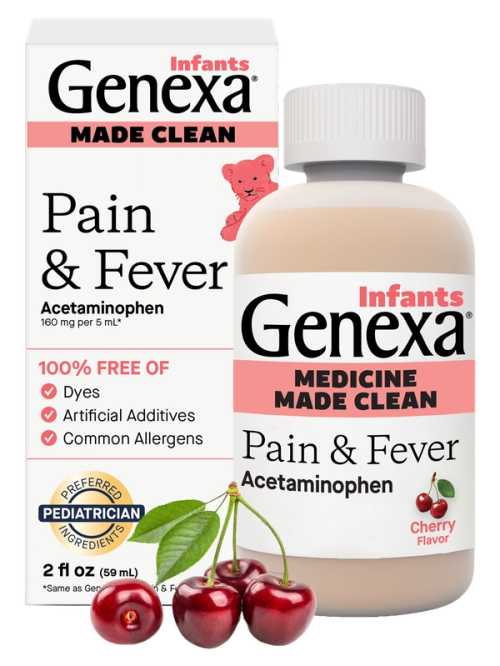 Infants' Pain & Fever Cherry Flavor