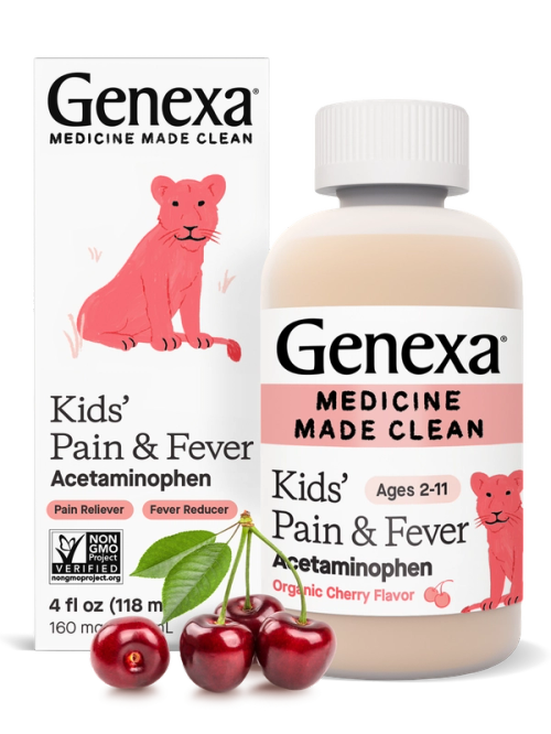 Kids' Pain & Fever Cherry Flavor