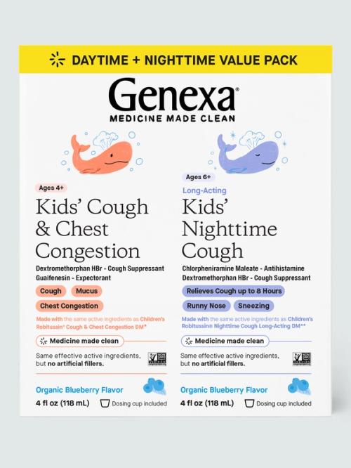 Kids' Daytime + Nighttime Cough & Chest Congestion Value Pack