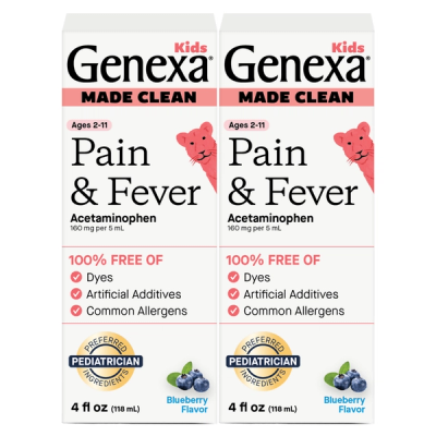Kids Pain & Fever Blueberry Flavor image 1