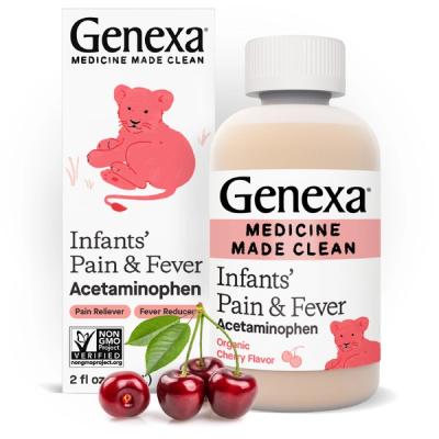 Infants' Pain & Fever Cherry Flavor-1