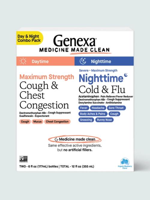 Daytime Cough + Nighttime Severe Cold & Flu  Combo Pack