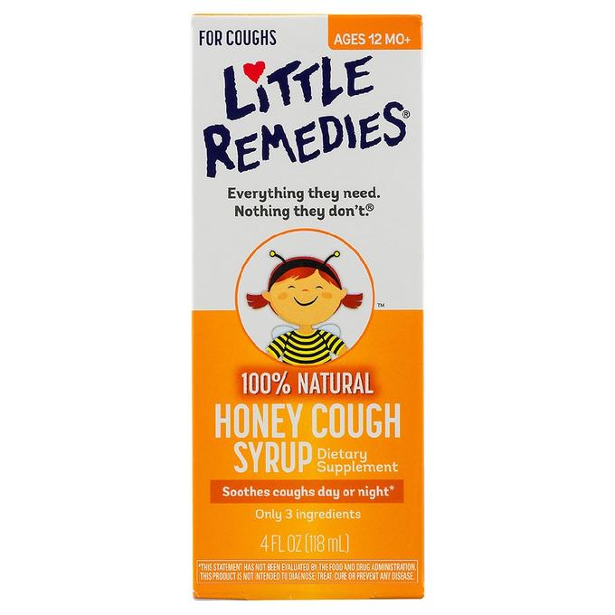 Honey Cough Syrup, 100% Natural, 12 Months+ Honey