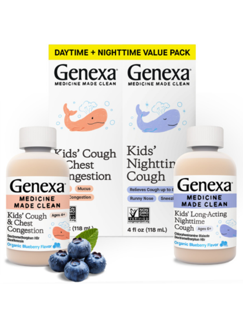 KIDS' DAYTIME + NIGHTTIME COUGH & CHEST CONGESTION