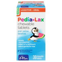 Pedia-Lax - Saline Laxative Chewable Tablets Watermelon