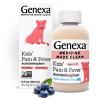 Genexa Kids' Pain & Fever Acetaminophen Suspension Medicine Carton and Bottle