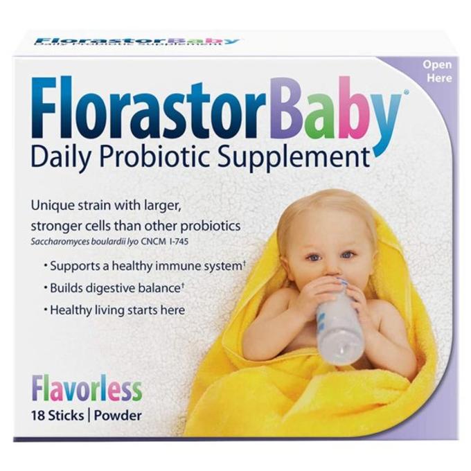 Florastor Baby Daily Probiotic Supplement 18 ct Powder