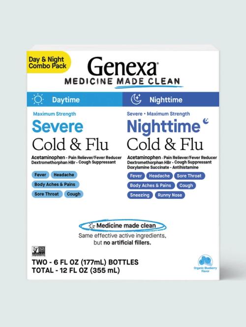 Severe Daytime + Nighttime Cold & Flu Combo Pack