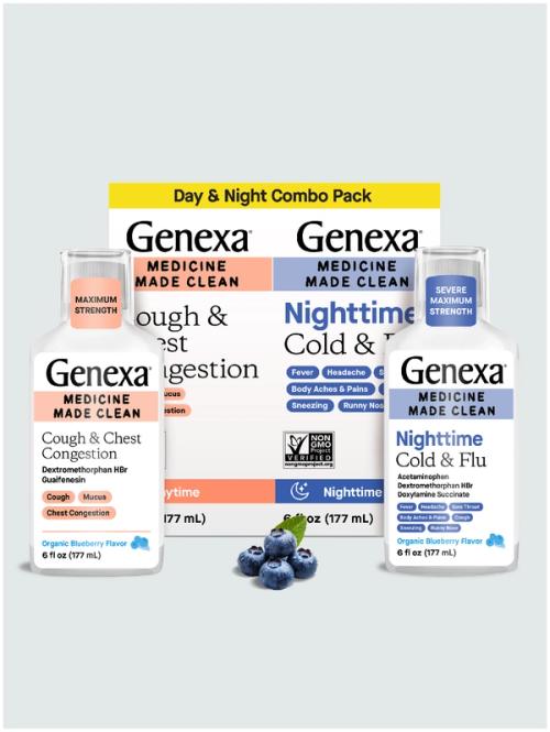 Daytime Cough + Nighttime Severe Cold & Flu  Combo Pack