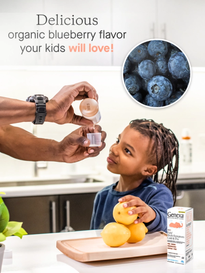 Kids Multi-Symptom Cold Blueberry Flavor Hero image 4