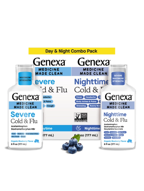 Severe Daytime + Nighttime Cold & Flu Combo Pack