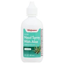 Saline Nasal Spray With Aloe