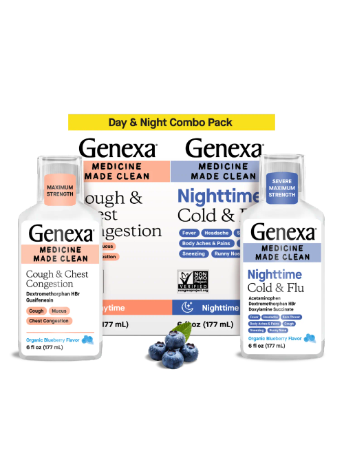Daytime Cough + Nighttime Severe Cold & Flu  Combo Pack