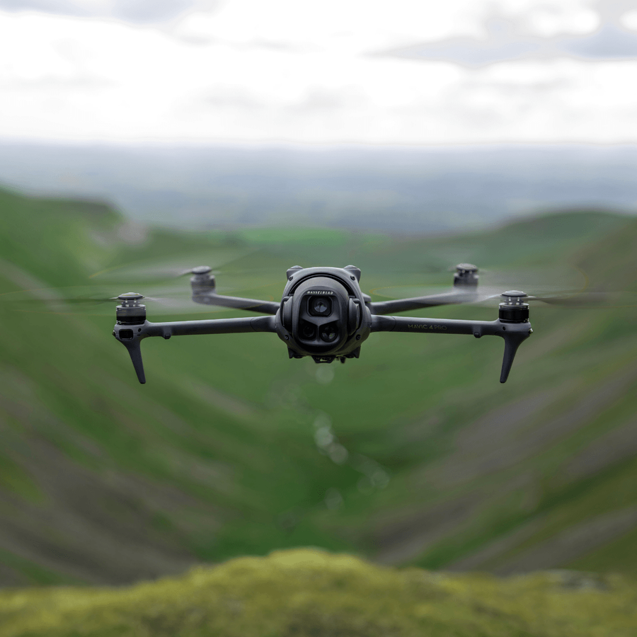 Rental DJI Pro drones.