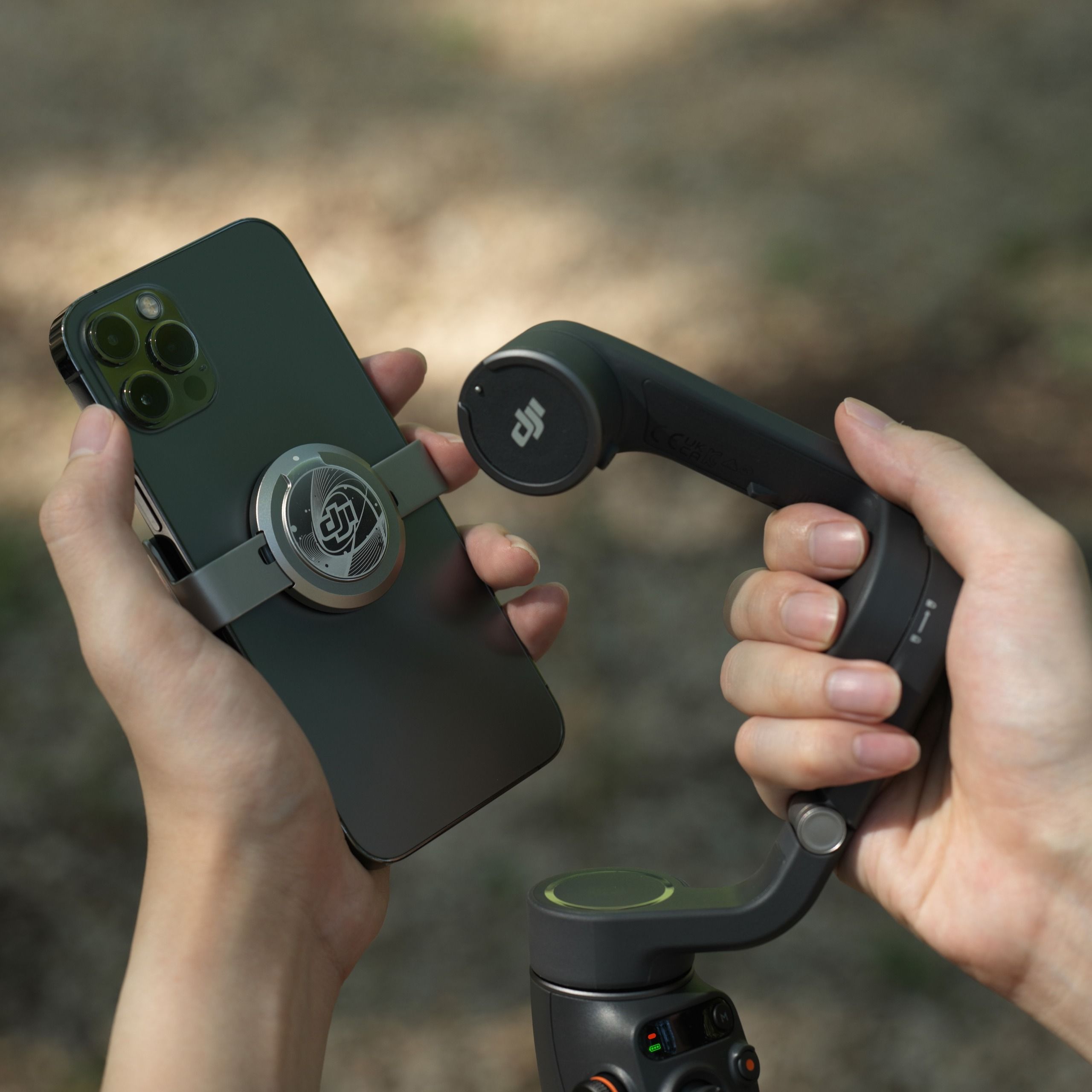 DJI OM Magnetic Phone Clamp