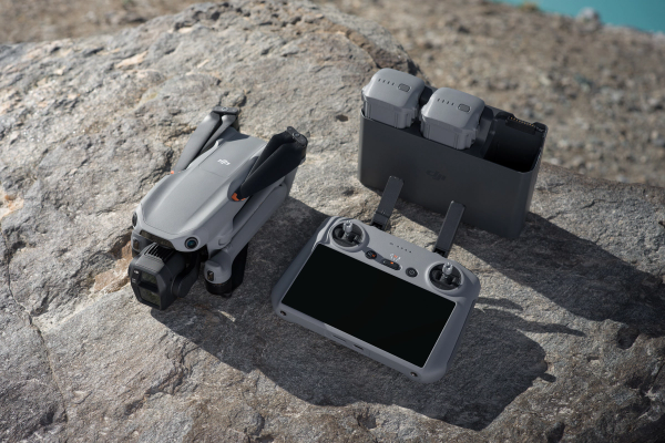Rental DJI Air 3S drones.