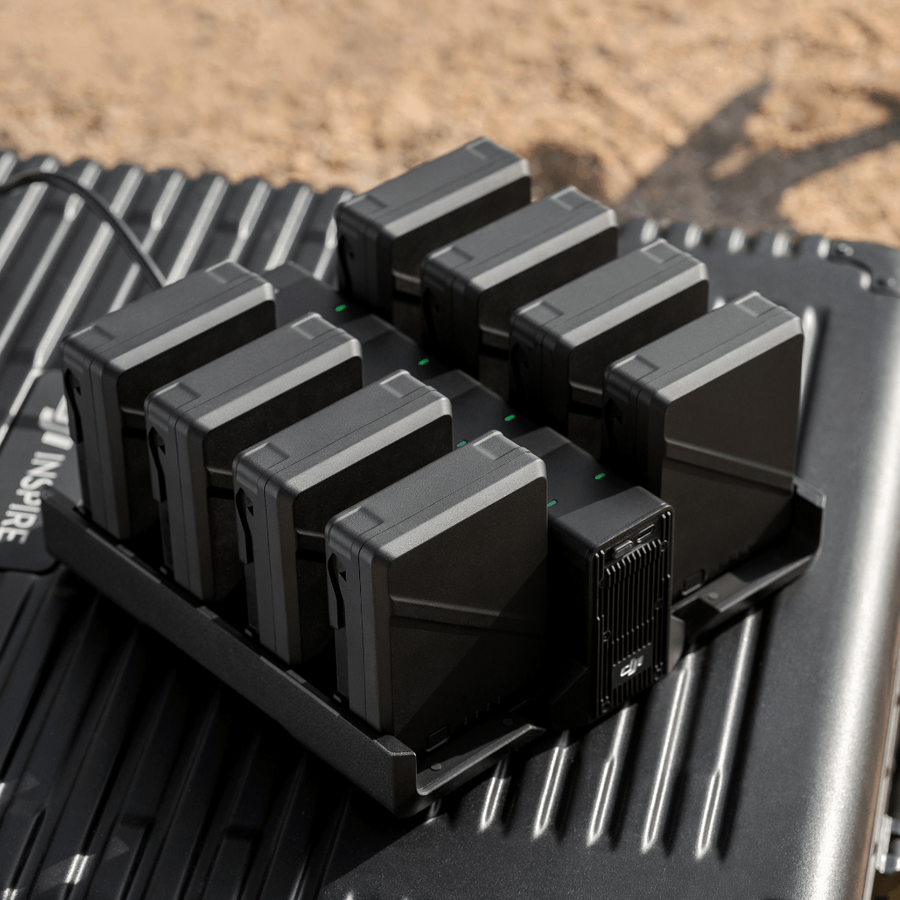 DJI drone chargers.