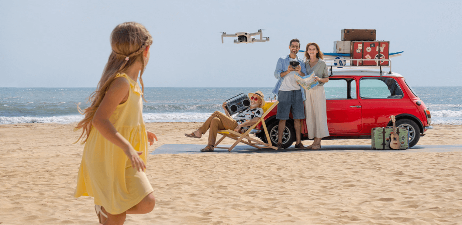 The Mini 2's flight performance has been upgraded, compared to the Mavic Mini.