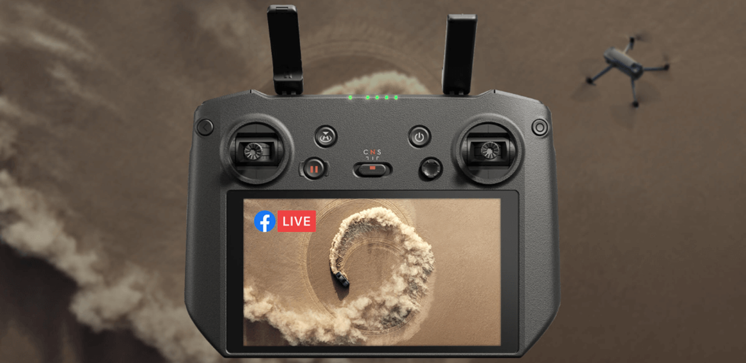 DJI RC Pro remote controller.