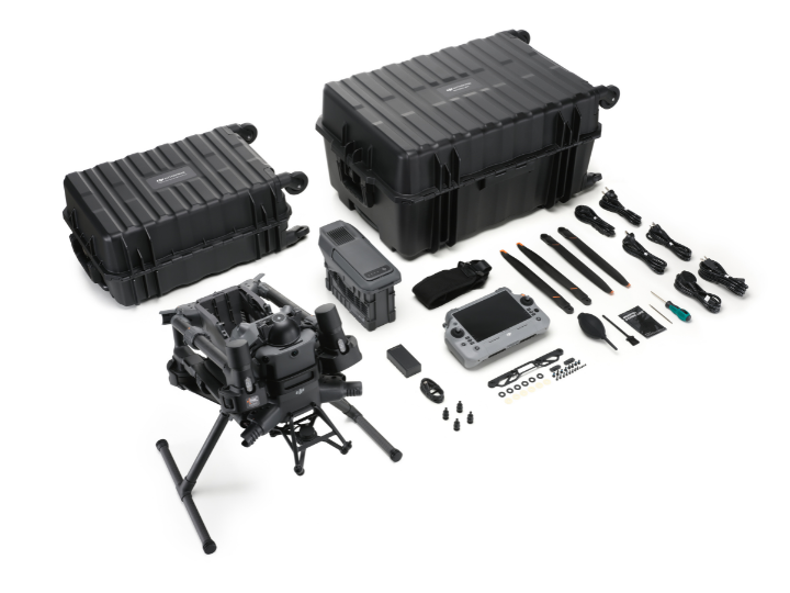 DJI Matrice 400 — Battery & Charge Station Combo box contents