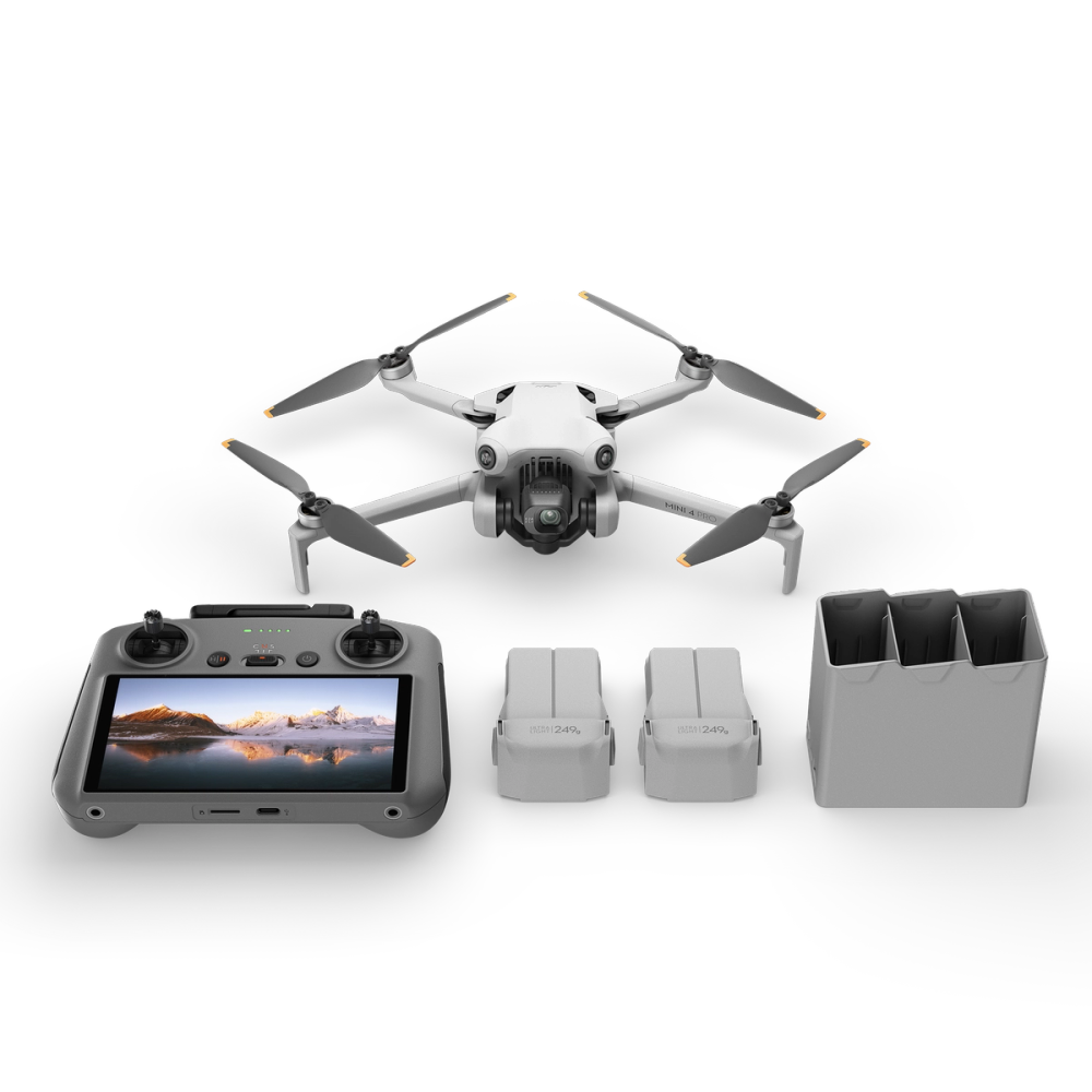 DJI Mini 4 Pro with RC-2 (Fly More Combo)