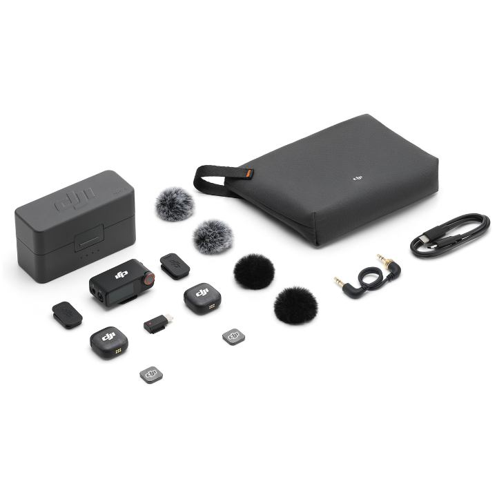 DJI Mic 3 (2 TX + 1 RX + Charging Case)