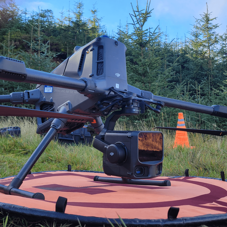 DJI Enterprise rental drones.