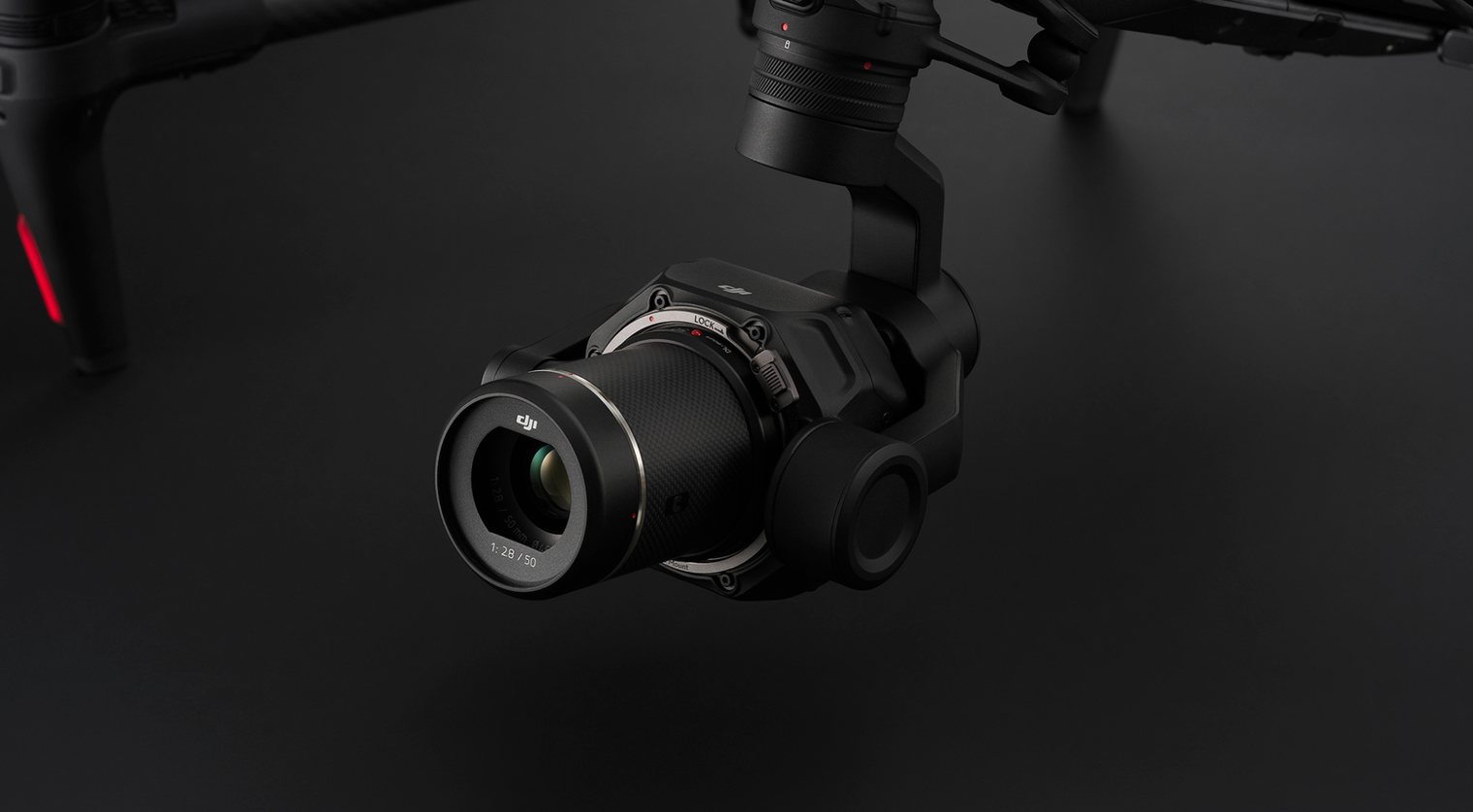 The X9-8K Air for DJI Inspire 3 is compatible with the DL 50mm lens.