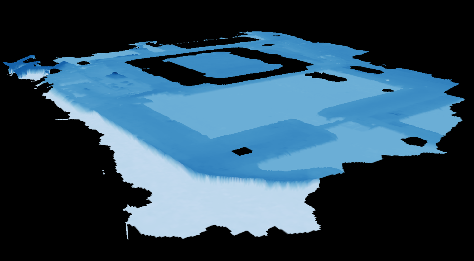 DTM of the Everton Stadium.