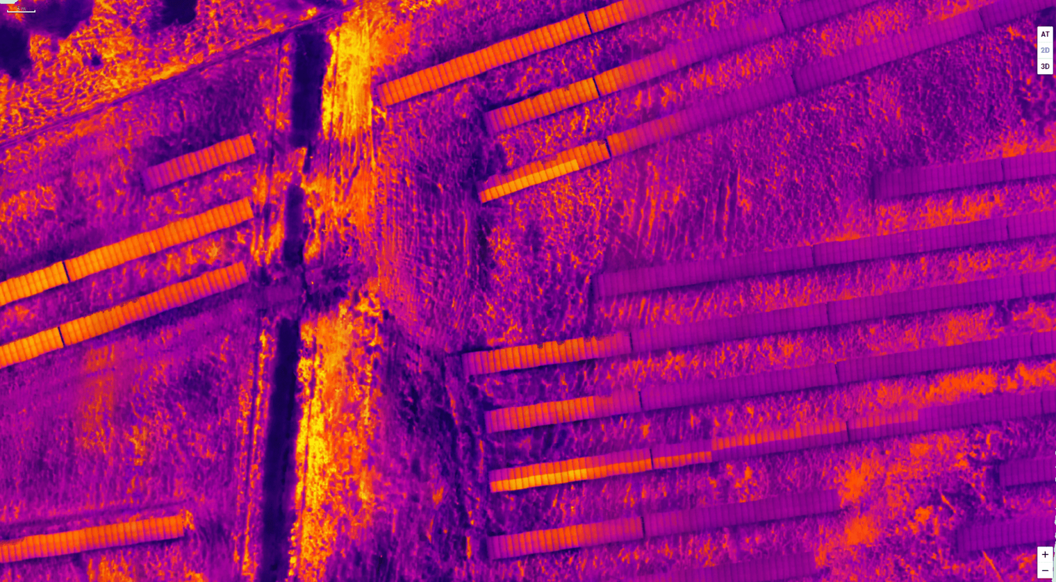 thermal orthomosaic