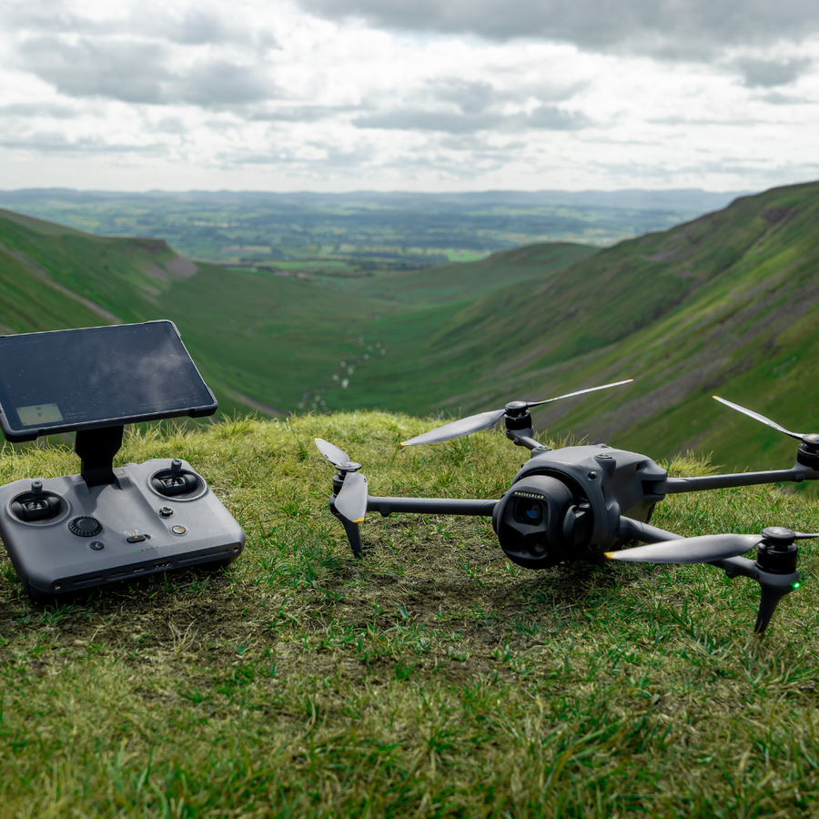 DJI Mavic 4 Pro and DJI RC Pro 2 controller.
