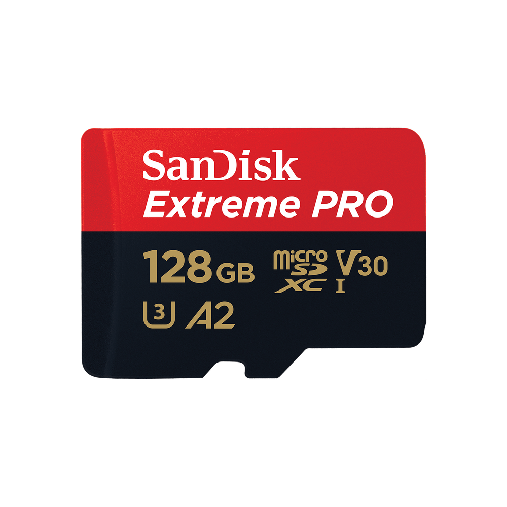 128GB SanDisk Extreme PRO micro SDXC CARD