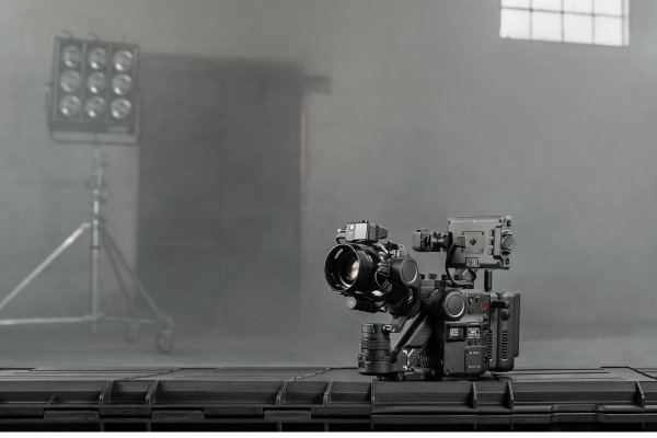 DJI handheld gimbal stabilisers and cameras.
