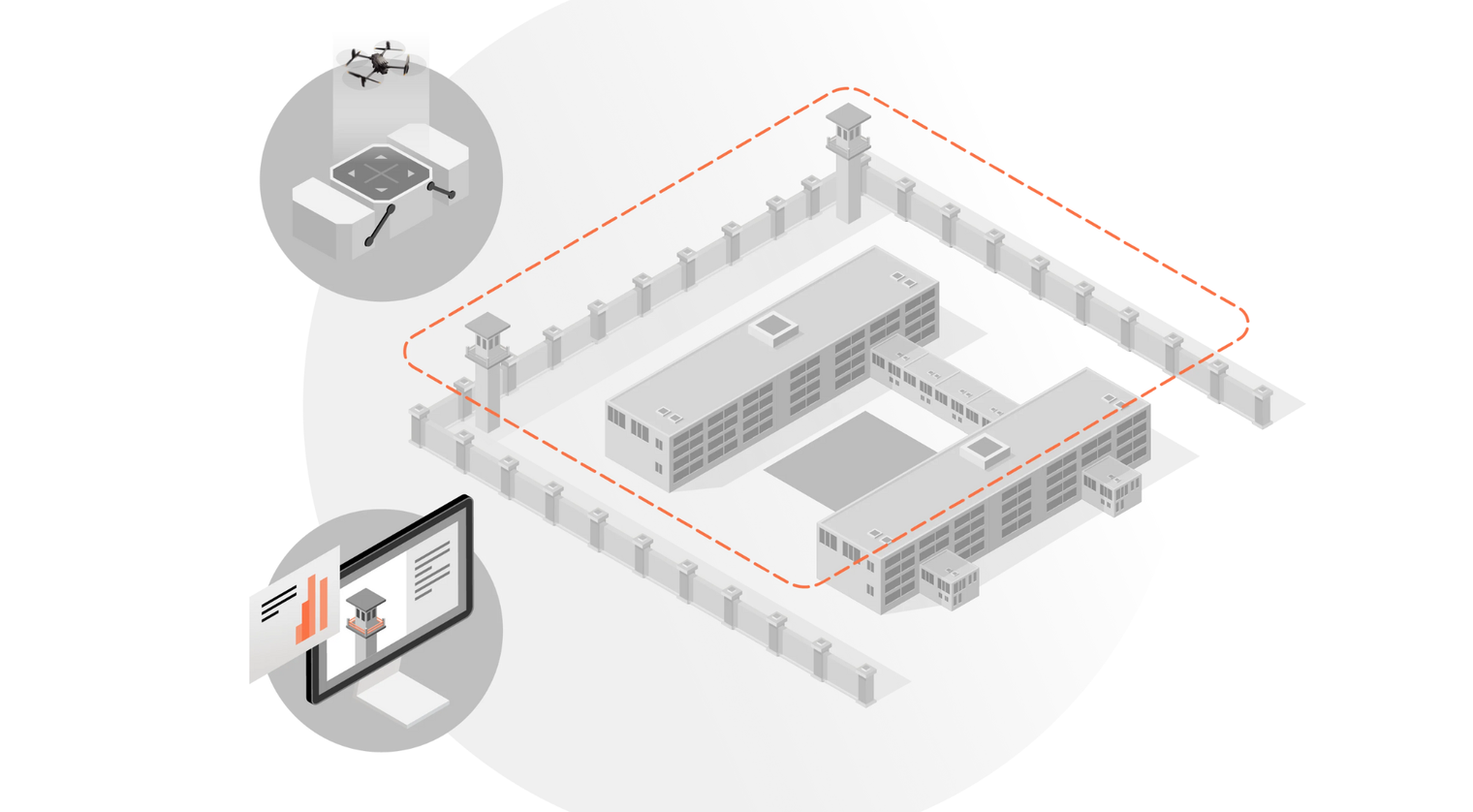 A drone in a box is a crucial tool for security.