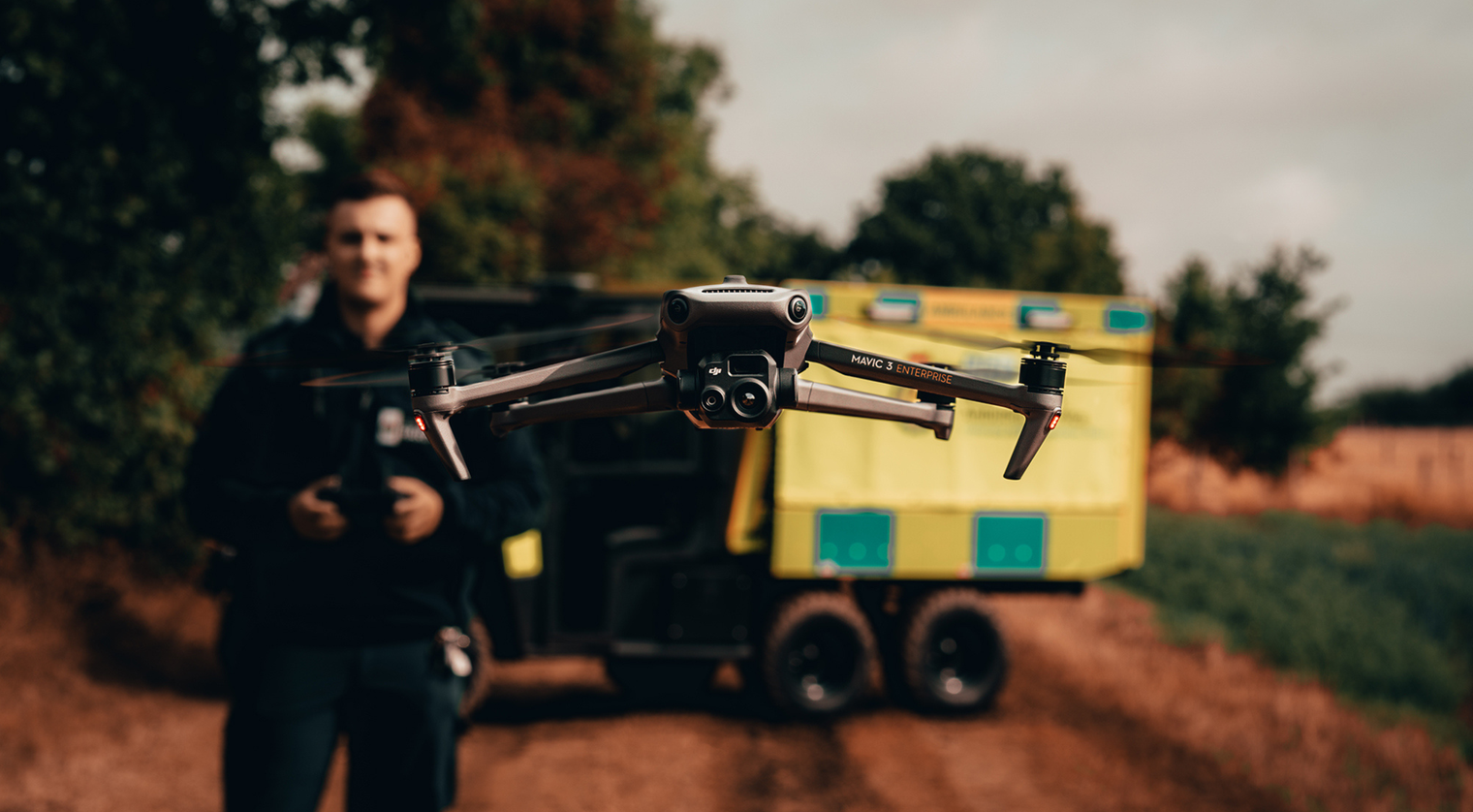 Blog Image - Mavic 3 Thermal x Emergency Services