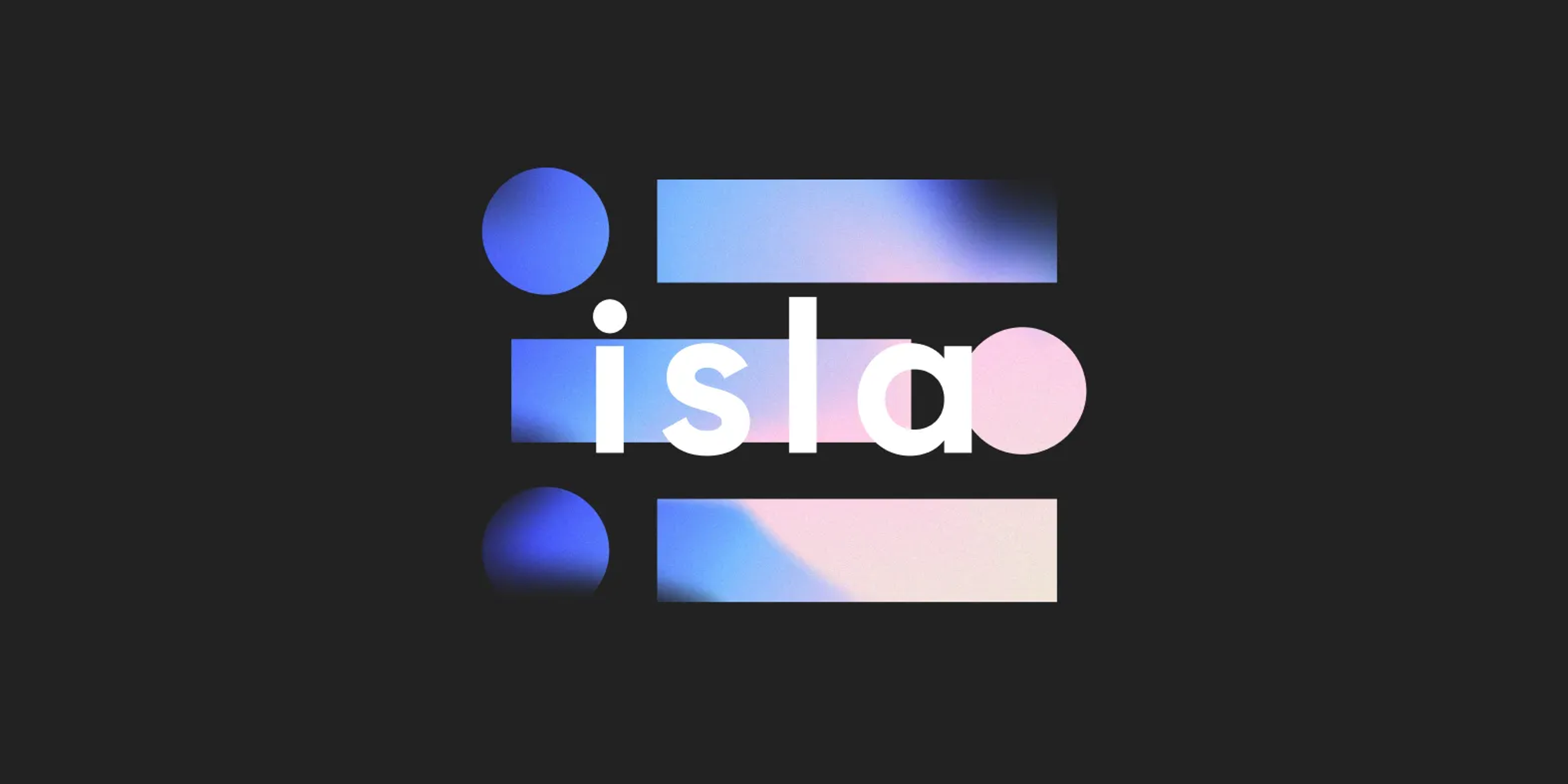 isla cover image with logo reading isla