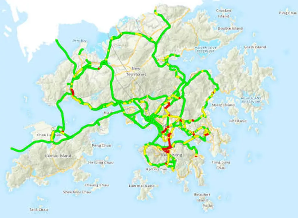 Amap driving navigation Hong Kong