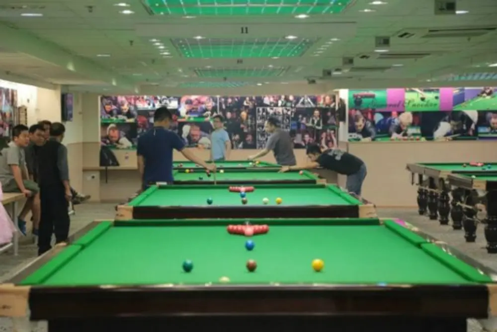 snooker table pool hall billiards Hong Kong
