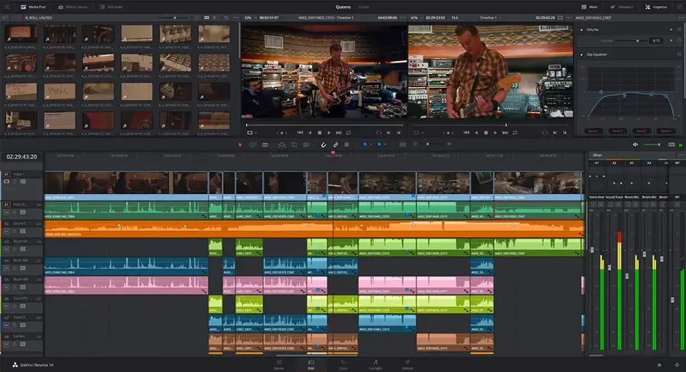 DaVinci Resolve iPad editing
