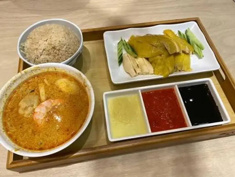 hainanese chicken rice malaysian cafe hong kong