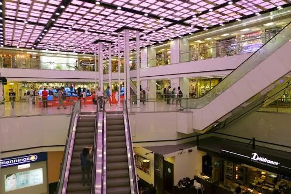 amoy plaza hong kong shopping mall exterior