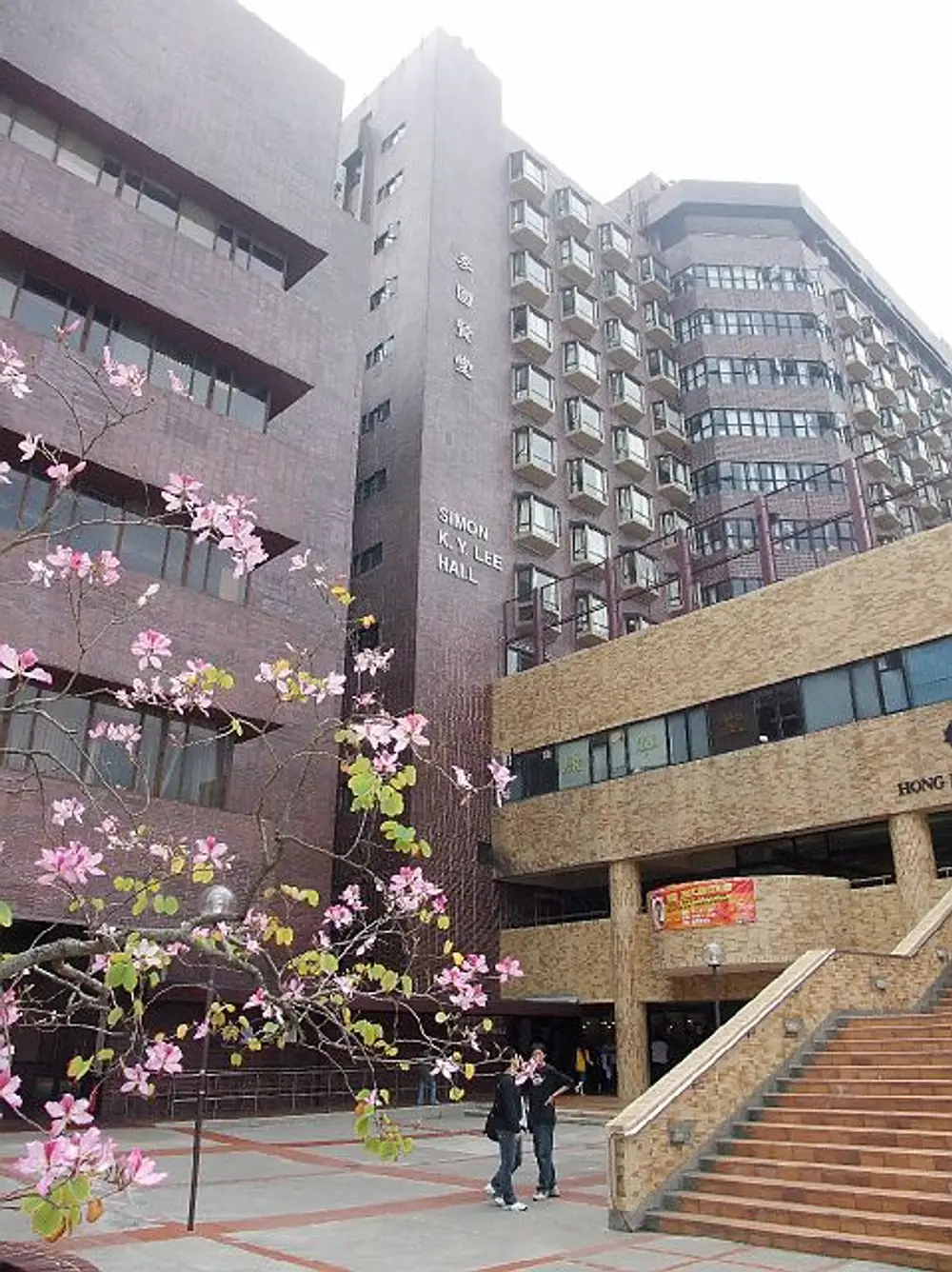 港大李國賢堂樓下星巴克
