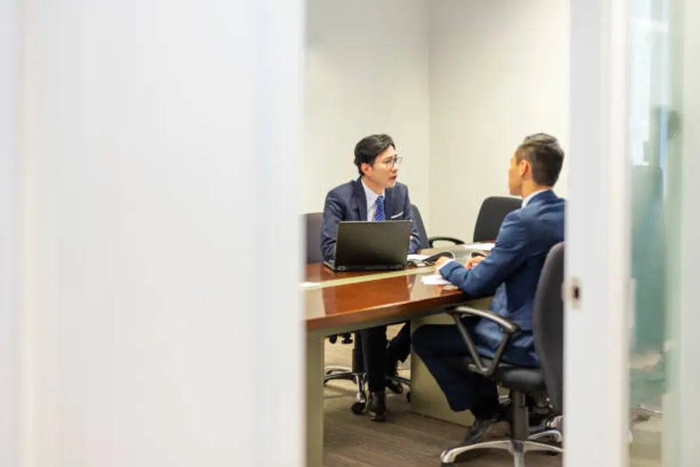 Hong Kong office job interview