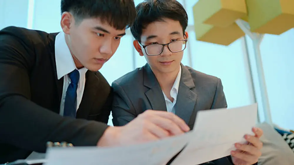 Hong Kong graduate job interview office