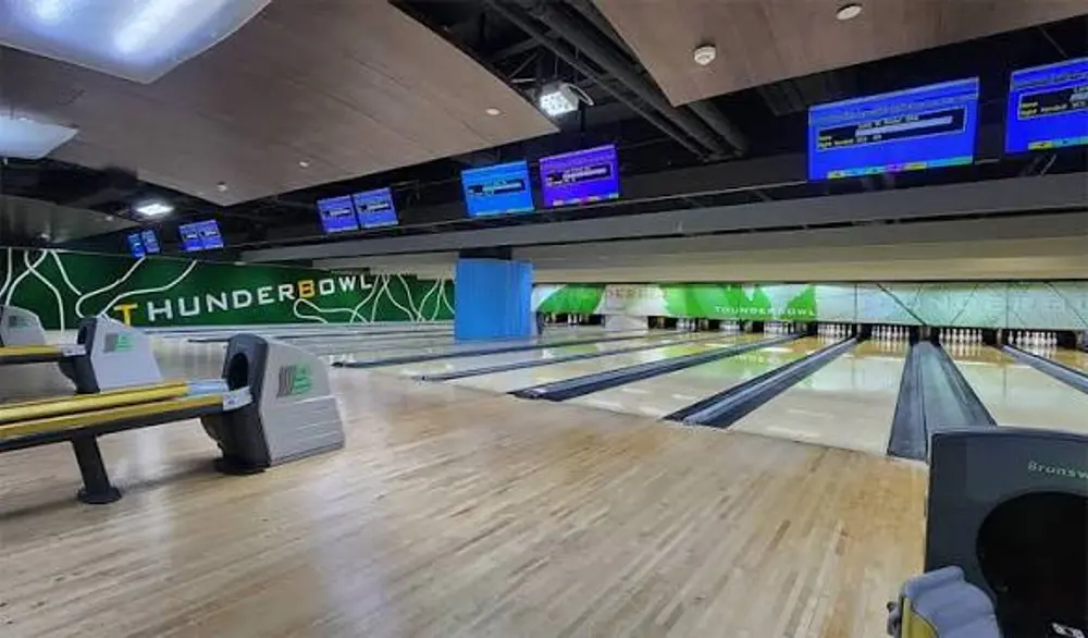 bowling alley lanes glow bowling Hong Kong