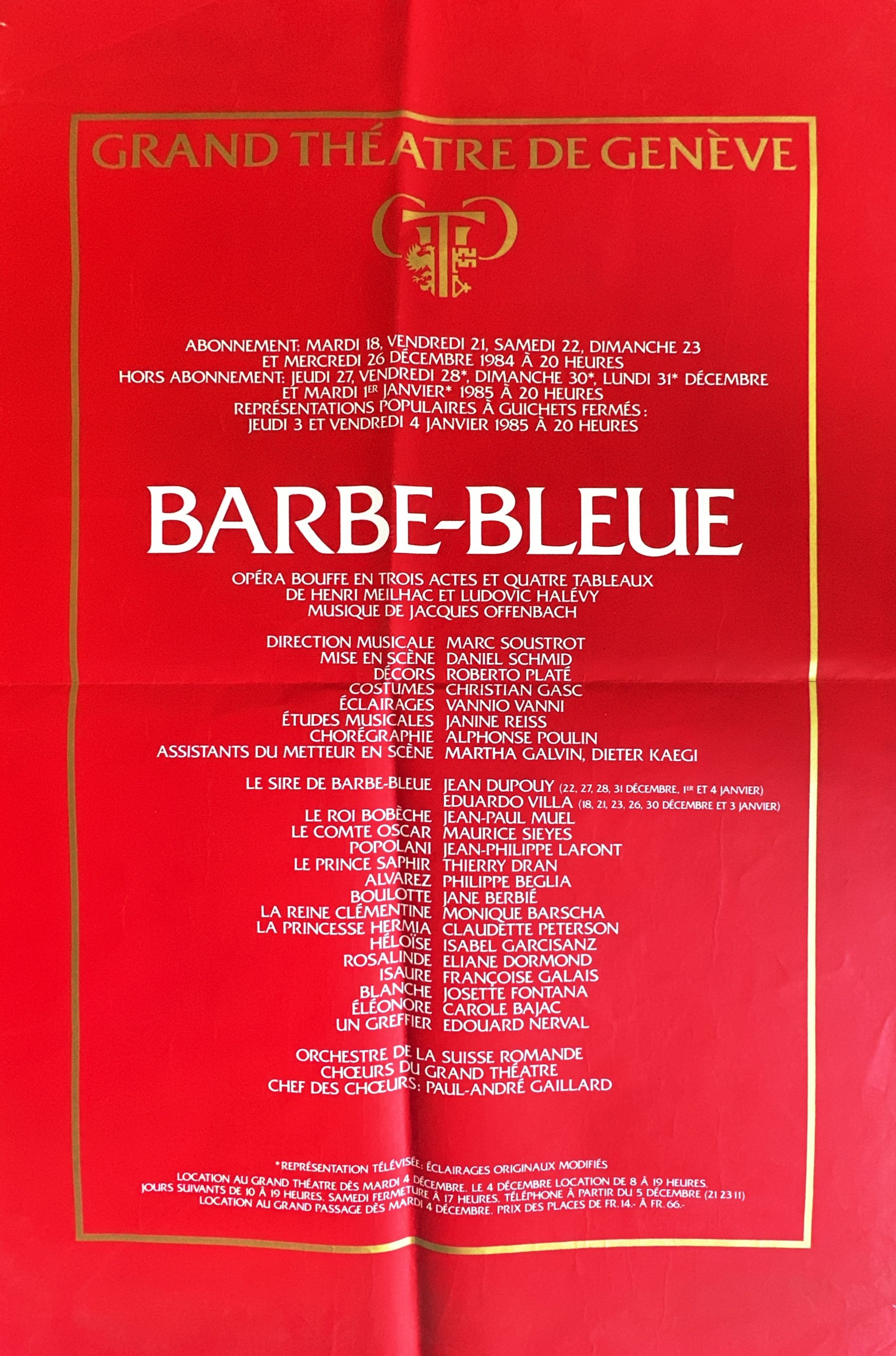 Barbe Bleue 