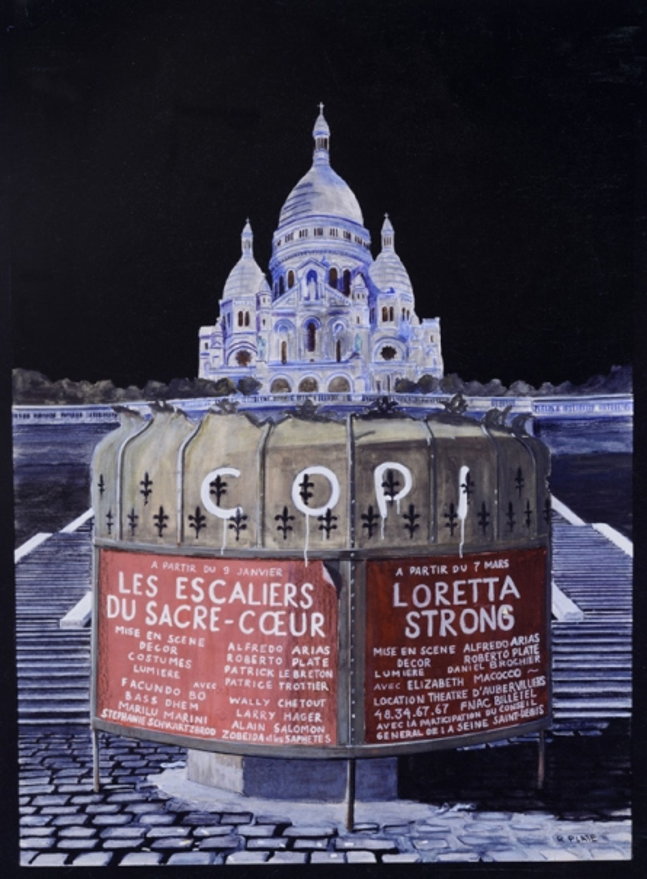 Les Escaliers du Sacré Coeur 
