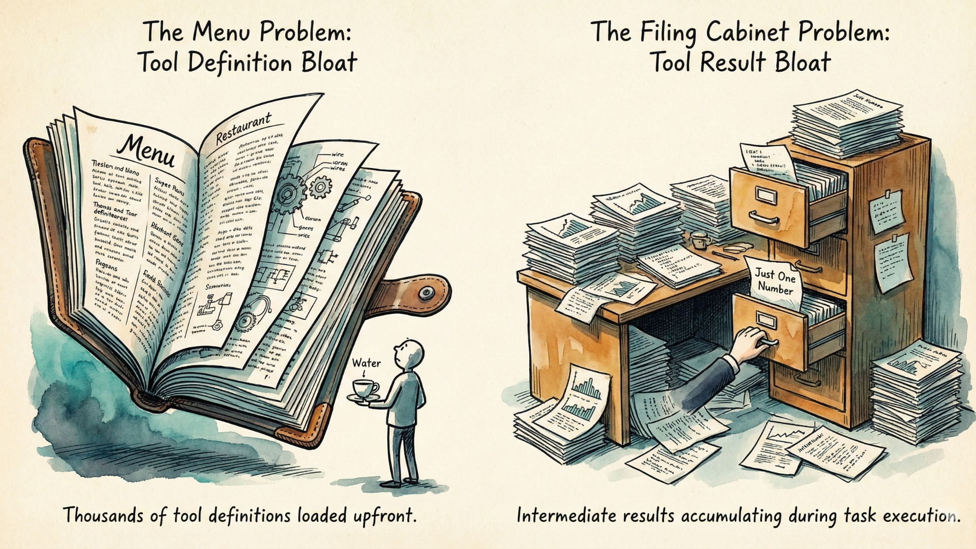 The Two Faces of Context Bloat—Initialization vs. Execution