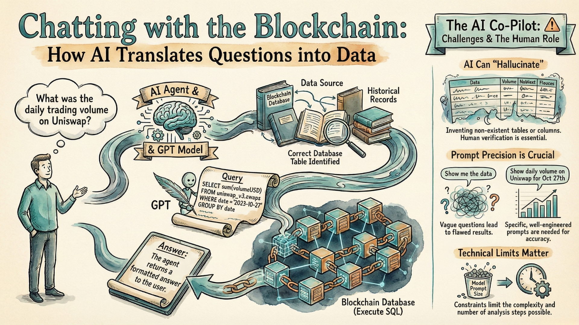 Can ChatGPT unlock blockchain data for the masses? Early insights from building ChatWeb3