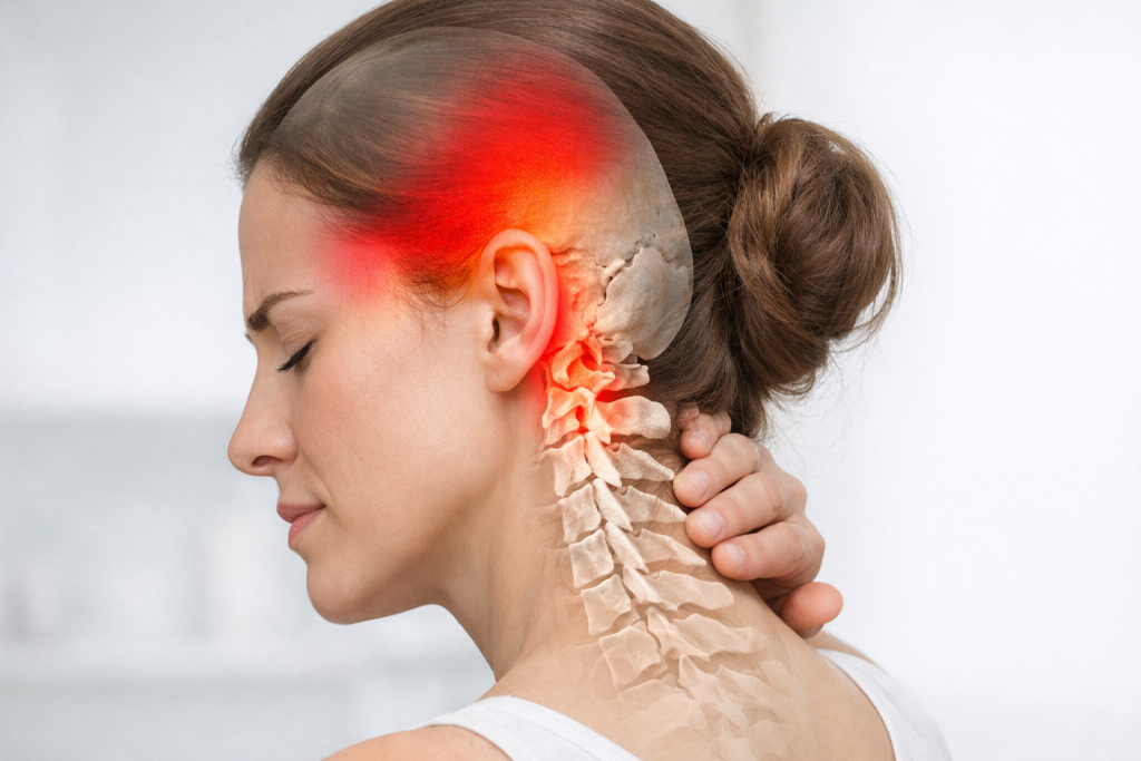 Learn how neck tension causes cervicogenic headaches and how physiotherapy can relieve pain, improve mobility, and support your recovery.